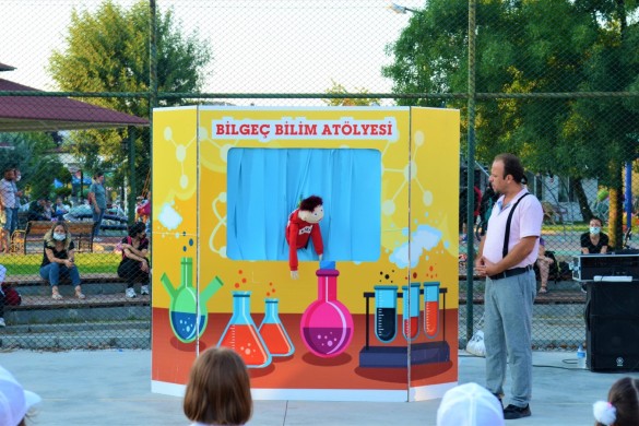 “Bilgeç ve Egemen Abi çocuklarla buluştu”