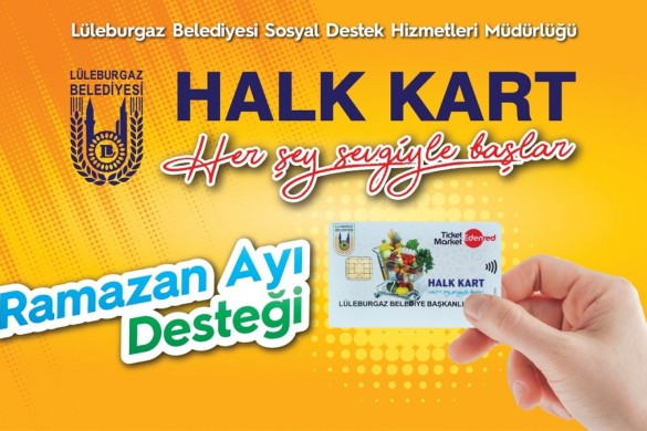 Lüleburgaz’da Halk Kart devrede!