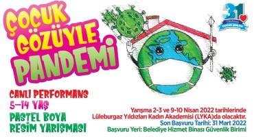 Pandemiyi çocuklar canlı performansla resmedecek!