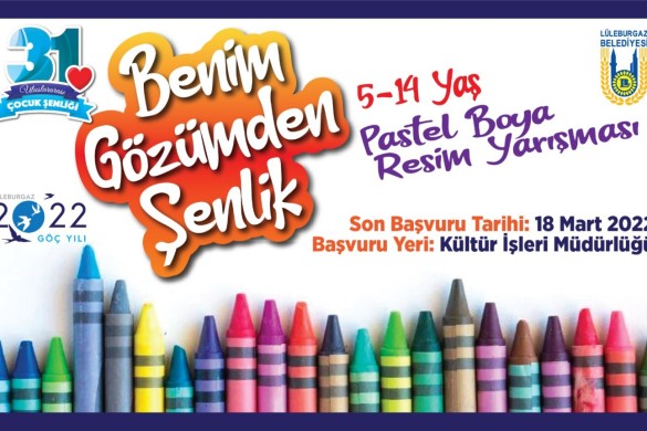 “Benim Gözümden Şenlik” resim yarışması başlıyor