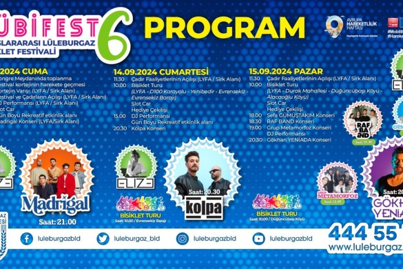 LÜBİFEST 6 için geri sayım