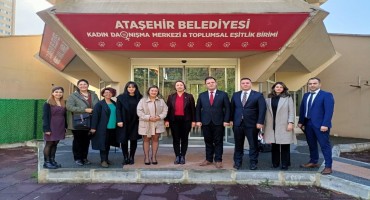 Ataşehir Belediyesi’ne ziyaret!                   “O uygulamalara yakından inceleme”