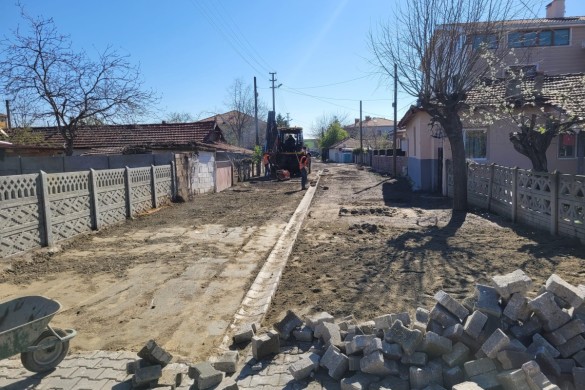 Durak Mahallesi’nde sokaklar yenileniyor!