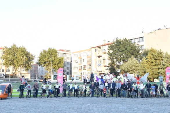 Sağlıklı ve Güvenli Hareketlilik için pedalladılar