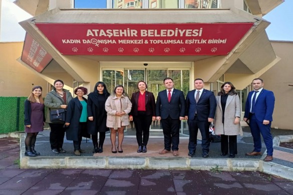 Ataşehir Belediyesi’ne ziyaret!                   “O uygulamalara yakından inceleme”