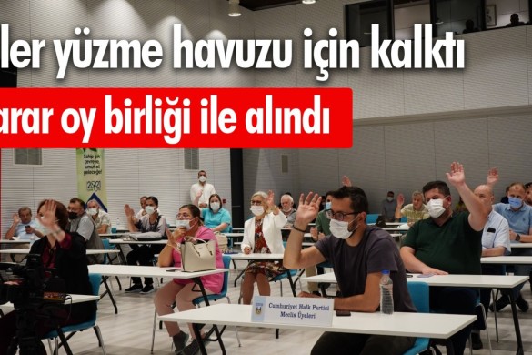 Mecliste eller “Yüzme havuzu” için kalktı