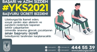 Başarı ve azim sizden destek bizden!