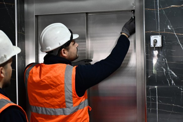 Asansörler düzenli olarak denetleniyor