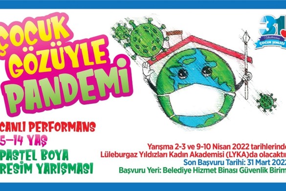 Pandemiyi çocuklar canlı performansla resmedecek!