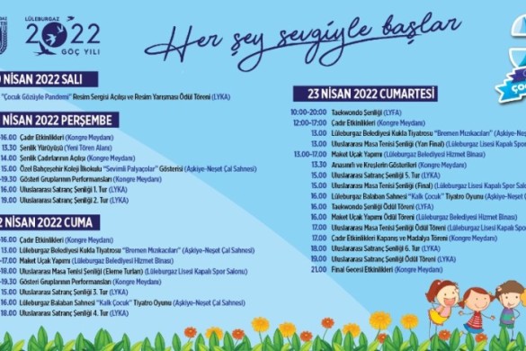 Uluslararası Çocuk Şenliği başlıyor!