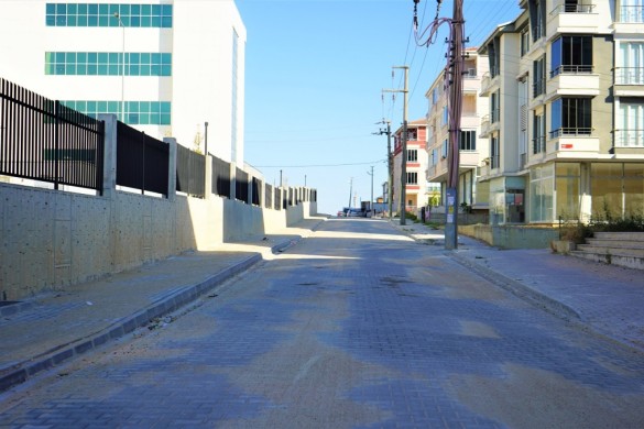 Görkem Sokak’ta çalışmalar tamamlandı