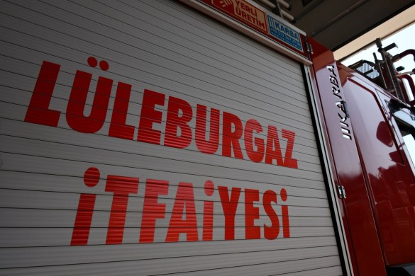 Lüleburgaz İtfaiyesi’nden 8 ayda 475 yangına müdahale