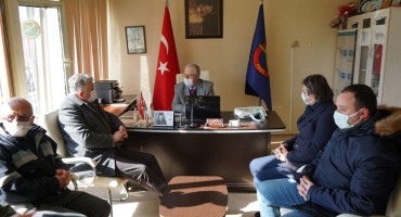 Başkan Gerenli ve meclis üyelerinden THK’ya ziyaret