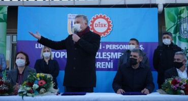 Lüleburgaz’da coşkulu TİS töreni!