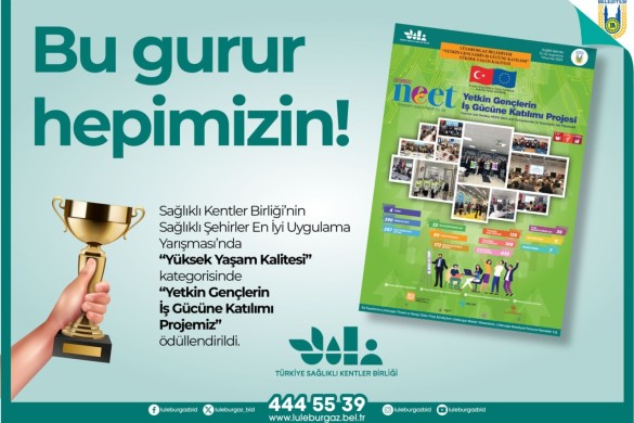 Lüleburgaz Belediyesi’ne “Yüksek Yaşam Kalitesi” Ödülü