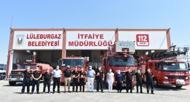 Başkan Gerenli’den kahramanlara ziyaret!