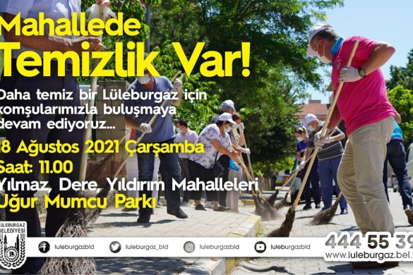 “Mahallede Temizlik Var” kaldığı yerden devam