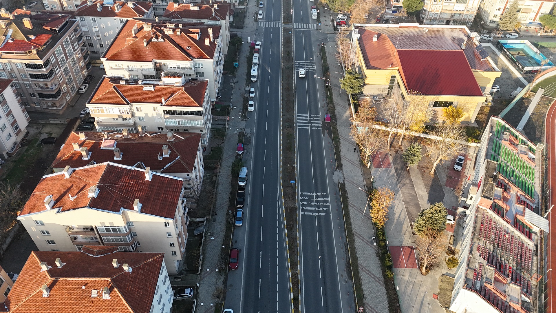 MURAT HÜDAVENDİGAR CADDES PEYZAJ ÇALIŞMASI