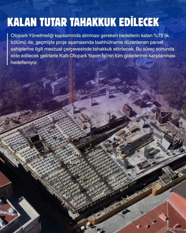 KATLI OTOPARK VE BELEDİYE HİZMET OFİSLERİ